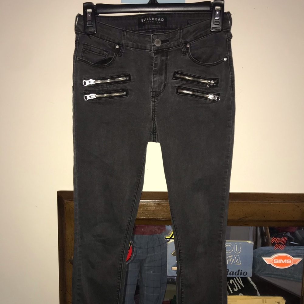 PACSUN Black Skinny Jeans
